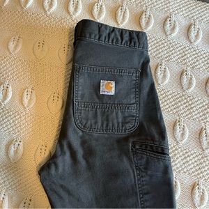 CARHARTT - Gray/Green Work Pants